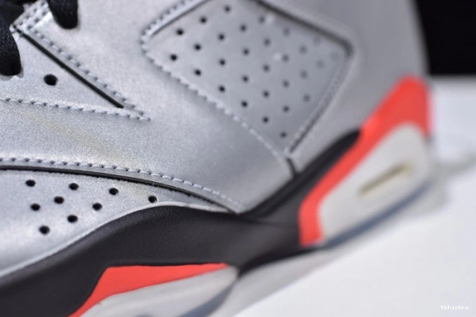 Rep TBkick CI4072-001 3M Reflective JSP 6 Air Jordan Infrared 0731